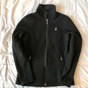 Spider Women’s Zip-Up Jacket in Black